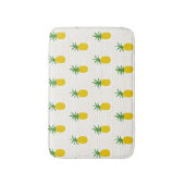 Tapis De Bain Ananas tropicaux d'or (Devant (Vertical))