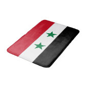 Tapis De Bain Ancien drapeau de Syrie (Angle)