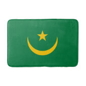 Tapis De Bain Ancien drapeau mauritanien (Devant)
