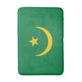 Tapis De Bain Ancien drapeau mauritanien (Devant (Vertical))