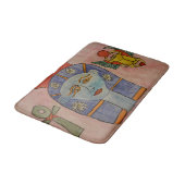 Tapis De Bain Ancienne déesse égyptienne (Angle)