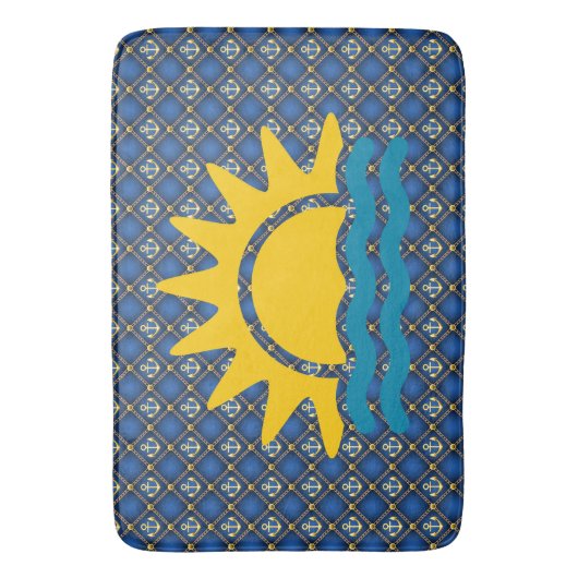 Tapis De Bain Ancre (devant Vertical)