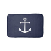 Tapis De Bain Ancre bleue marine (Devant)
