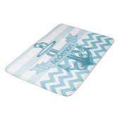 Tapis De Bain Ancre de Monogramed (Angle)