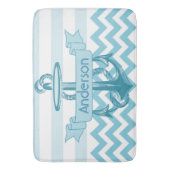 Tapis De Bain Ancre de Monogramed (devant Vertical)