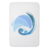 Tapis De Bain Ancre Loin (devant Vertical)