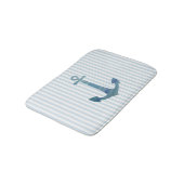 Tapis De Bain Ancre Nautique Bain de Mat (Angle)