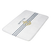 Tapis De Bain Ancre nautique, Corde (Angle)