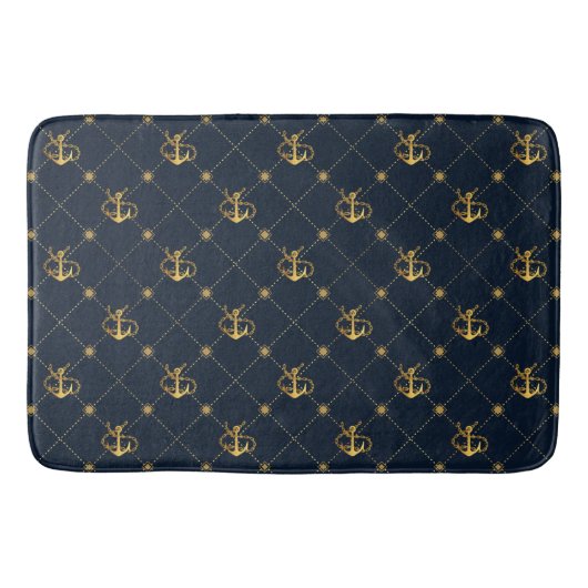 Tapis De Bain Ancre or (Devant)
