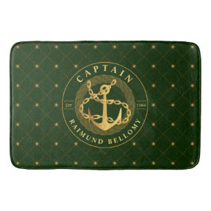 Tapis De Bain Ancre or