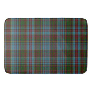 Tapis De Bain Anderson Clan Tartan Plaid Motif Scottish