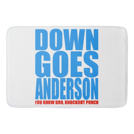 Tapis De Bain Anderson Tombe (Devant)