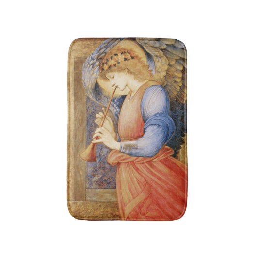 Tapis De Bain Angel Playing a Flageolet (par Edward Burne-Jones) (Devant (Vertical))