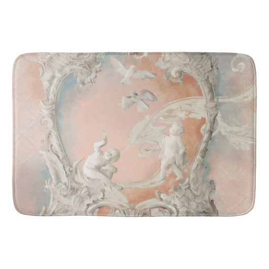 Tapis De Bain Anges baroques rococos traditionnels d'ange (Devant)
