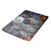 Tapis De Bain Anglais Setter Halloween Éffrayant (Angle)