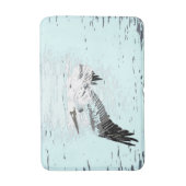Tapis de bain animal de plage de pélican de faune (Devant (Vertical))