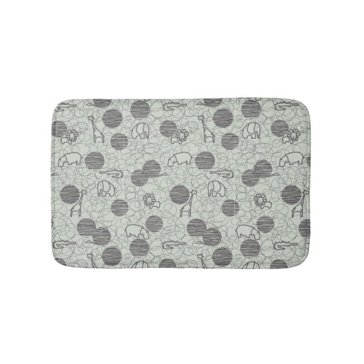 Tapis De Bain animaux 1 de safari (Devant)