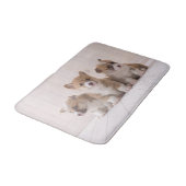 Tapis De Bain Animaux de bébés cutest | 3 Baby Corgis (Angle)