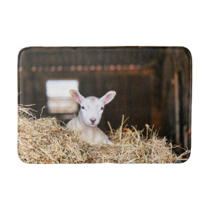 Tapis De Bain Animaux de bébés cutest Agneau nouveau-né
