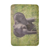 Tapis De Bain Animaux de bébés cutest | Baby Elephant Kenya Afri (Devant (Vertical))