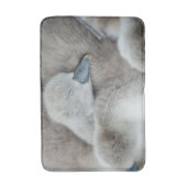 Tapis De Bain Animaux de bébés cutest | Bébé Mute Swan (Devant (Vertical))