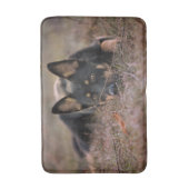 Tapis De Bain Animaux de bébés cutest | Chiot berger allemand (Devant (Vertical))