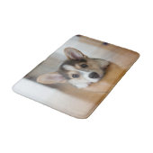 Tapis De Bain Animaux de bébés cutest | Corgi Puppy (Angle)
