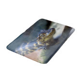 Tapis De Bain Animaux de bébés cutest | Jeune alligator (Angle)