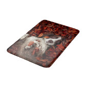 Tapis De Bain Animaux de bébés cutest | L'espagnol dans les feui (Angle)