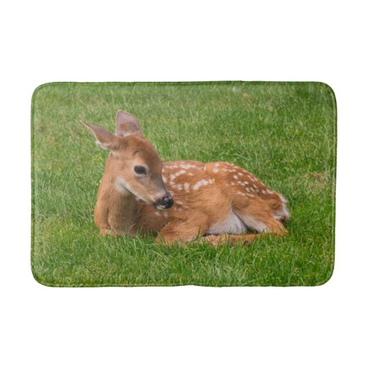Tapis De Bain Animaux de bébés cutest | Little Fawn (Devant)