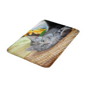 Tapis De Bain Animaux de bébés cutest | Lounge Kitten (Angle)