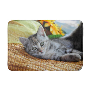 Tapis De Bain Animaux de bébés cutest   Lounge Kitten