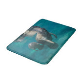 Tapis De Bain Animaux de bébés cutest | Manat & bébé (Angle)