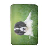 Tapis De Bain Animaux de bébés cutest | Newfoundland Puppy (Devant (Vertical))