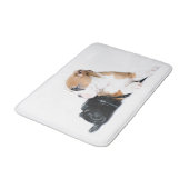 Tapis De Bain Animaux de bébés cutest | Old Tyme British Bulldog (Angle)
