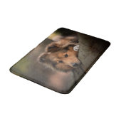 Tapis De Bain Animaux de bébés cutest | Shetland Sheepdog Puppy (Angle)