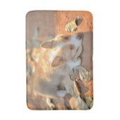 Tapis De Bain Animaux de bébés cutest | Shy Corgi (Devant (Vertical))
