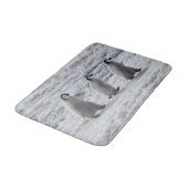 Tapis De Bain Animaux de bébés cutest | Trois Épouses Penguin Em (Angle)