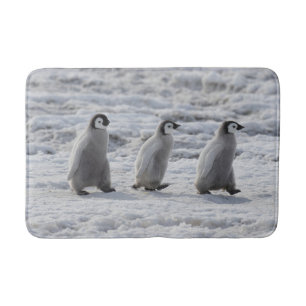 Tapis De Bain Animaux de bébés cutest Trois Épouses Penguin Em