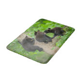 Tapis De Bain Animaux de bébés cutest | Trois jeunes petits ours (Angle)