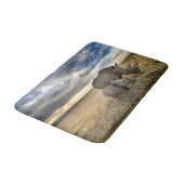 Tapis De Bain Animaux de bébés cutest | White Rhino & Calf (Angle)