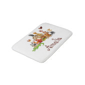 Tapis De Bain Animaux personnalisés de l'enfant (Angle)