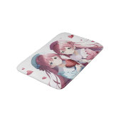 Tapis De Bain Anime coeur Saint Valentin (Angle)