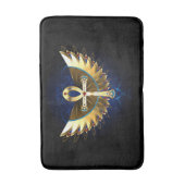 Tapis De Bain Ankh or avec ailes (Devant (Vertical))