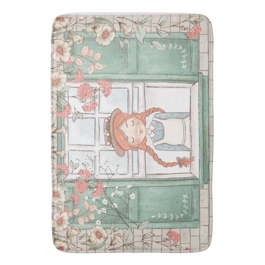 Tapis De Bain Anne des pignons verts (devant Vertical)