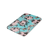 Tapis De Bain Année chinoise du porc Anniversaire Dessin origina (Angle)