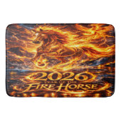 Tapis De Bain Année du Cheval de Feu 2026 (Devant)
