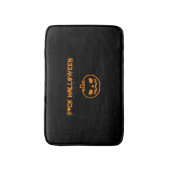 Tapis De Bain Anti Halloween citrouille jack-o' lantern (Devant (Vertical))