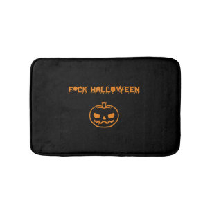Tapis De Bain Anti Halloween citrouille jack-o' lantern