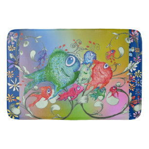 Tapis De Bain Anticipation de la pêche